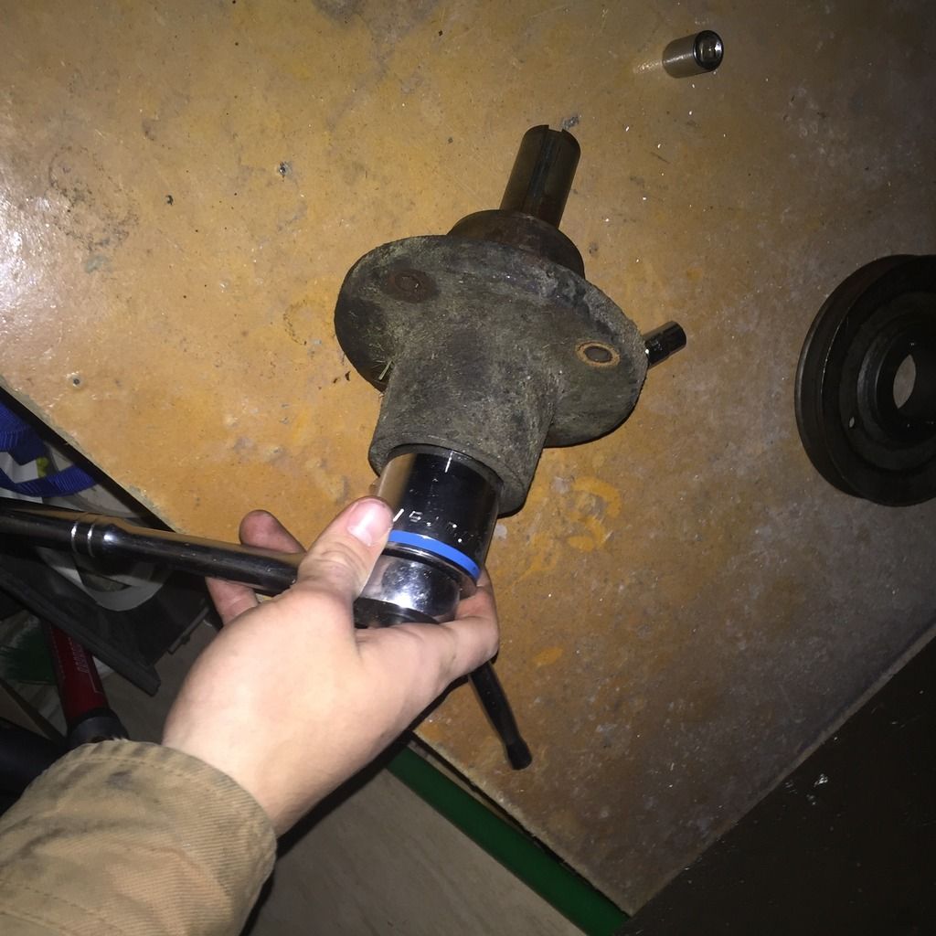 Quick help with removing pulley from spindle Lawn Care Forum